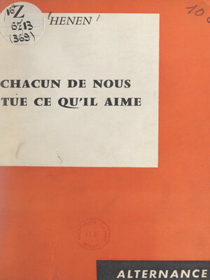 cover image of Chacun de nous tue ce qu'il aime